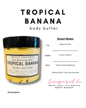 Tropical Banana Whipped Shea Butter